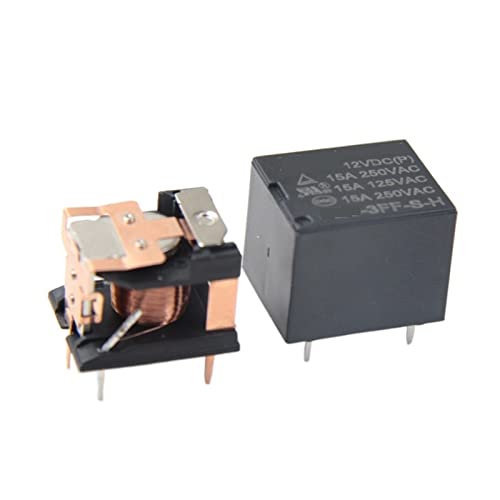 Relais 12v 4 pieds 15A de type T73 pour circuits imprimés automobiles