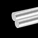QUARKZMAN Aluminium Rundstangen 25mm x 300mm Vollmaterial Rundstab Drehbank Aluminium Stäbe für Industrie Maschinen DIY Handwerkzeug Gartendekoration RC Modell 2 Stück