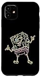 iPhone 11 SpongeBob SquarePants Neon Line Art Case