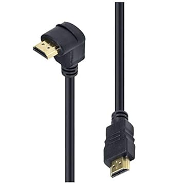 Cabo HDMI 2.0 4K Ultra HD 3D Conexão Ethernet com 01 Conector 90º, Vinik, 29248, 2 Metros