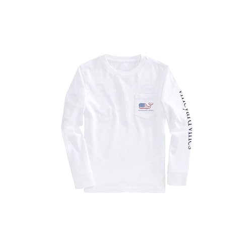vineyard vines Boys' Flag Whale Long-Sleeve Pocket Tee2