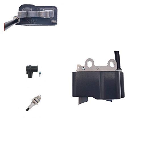 PARTSRUNA411000420 （ID#C11214） Ignition Coil with BM6A Spark Plug and Boot Kit for Echo Shindaiwa Kioritz Mantis Backpack Blower PB-500 PB-500H PB-500T ZF276-B-HHS