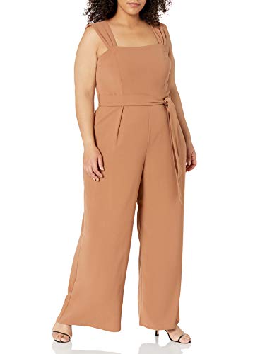 Sugarlips Women's Plus Size Capri, TAN, 3X