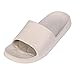 Slippers for Men in Summer Casual Anti-Slip Bath Slippers Indoor Floor Sandal Shoes WILLIAM&KATE (9.5-10D(M)US/43-44, Khaki)