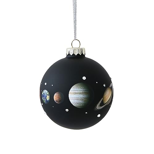 Gift Company Planeten Christbaumschmuck, Glas, 10cm