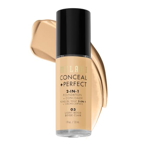 Milani Conceal + Perfect Liquid Foundation Makeup...