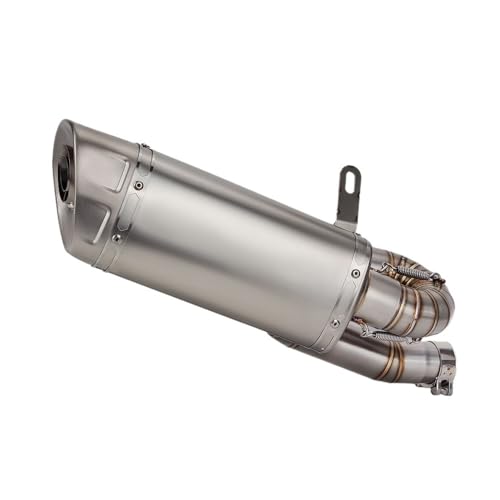 Pot d'échappement adaptable 765 RS tube intermédiaire modifié réduction de poids
