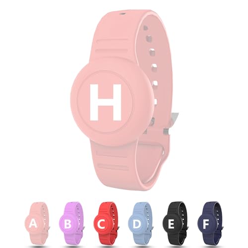 Pulsera para AirTag Kids impermeable con soporte de silicona ajustable para rastreador GPS