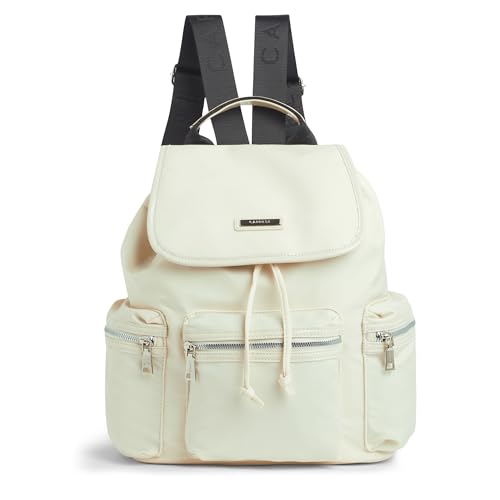 Image of Caprese Mars 24L Laptop Backpack Medium | Sleek & Functional Commuter Bag with Multiple Pockets | 2 Compartments with Trolley Sleeve | Stylish Adjustable Strap Travel Backpack for Women