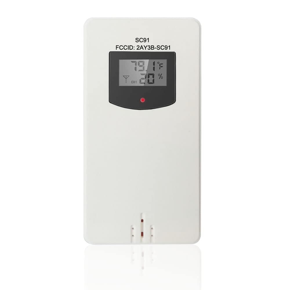 SMARTRO Wireless Remote Sensor Indoor Outdoor Thermometer Replacement for SC91 SC62