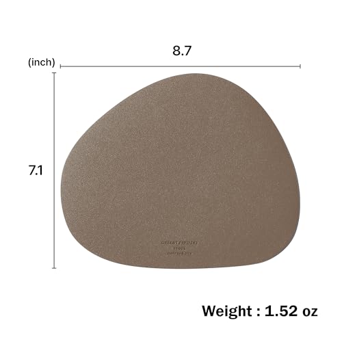 Image of GREEDY FARMERS Mouse pad, Non-Slip Washable Waterproof Computer Mouse pad (Cocoa Taupe)