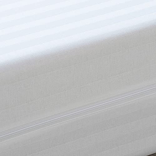 Velfont VELAMEN - Funda col. algodón 100% 80x190 Blanco Raso labrado