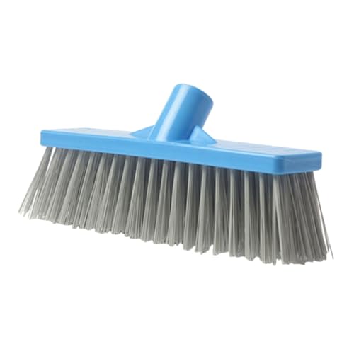 GALPADA 1pc Home Floor Brush Replacement Head Stiff Bristles Broom Head Long Bristles for Garage Broom