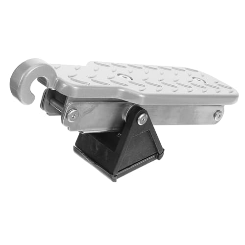 PRETYZOOM Aluminum Car Door Step Folding Tire Step for Truck Roof Access Hook for SUV and Pickup for Easy Vehicle Access