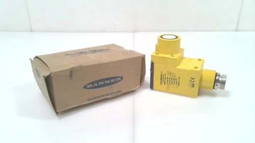 Banner Q45ubb63bcq, Versatile Ultrasonic Sensor, Range: 250Mm-3M Q45ubb63bcq