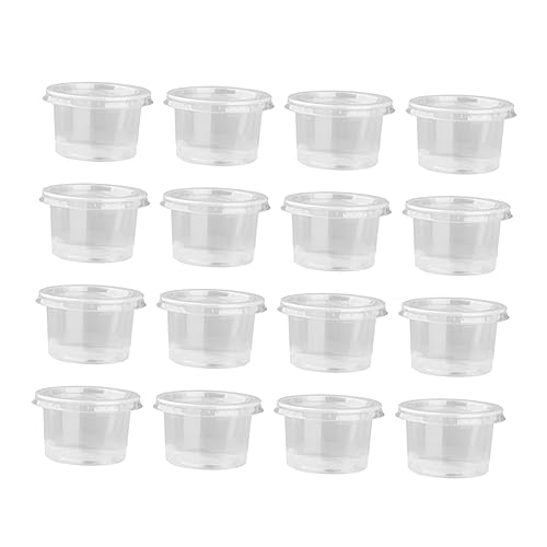 50pcs Yogurt Cup Portion Cup Mousses Cup Condiment Cups Sampling Container Salad Dressings Cups Ice Cream Bowls Pudding Cups Food Sample Cups Containers for Food Jelly Cup