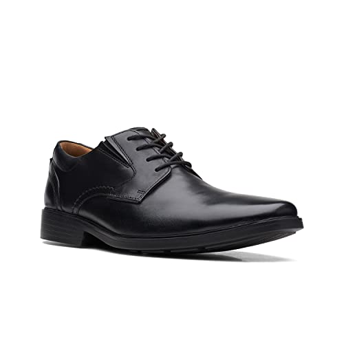 Image of Clarks Mens 26167892-black Leat Uniform Dress Shoe