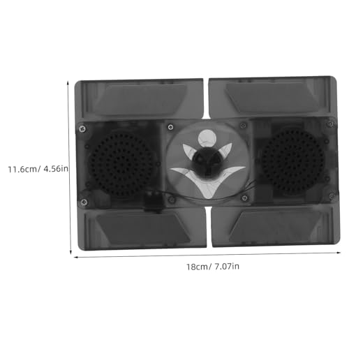 Base plegable para laptop con ventilador LED miniatura 2