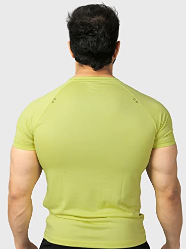 Image of Mens Slim Fit Sports and Gym Training Workout T-Shirt