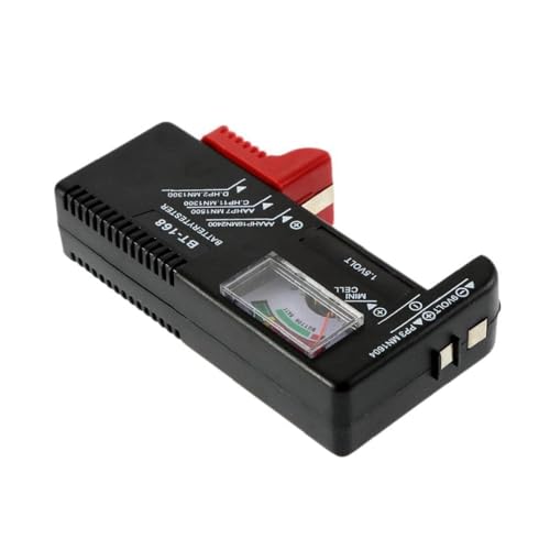 Probador de batería universal, comprobador de batería para pilas de botón AAA AA C D de 9 V y 1,5 V, no requiere pilas, probadores de baterías domésticas