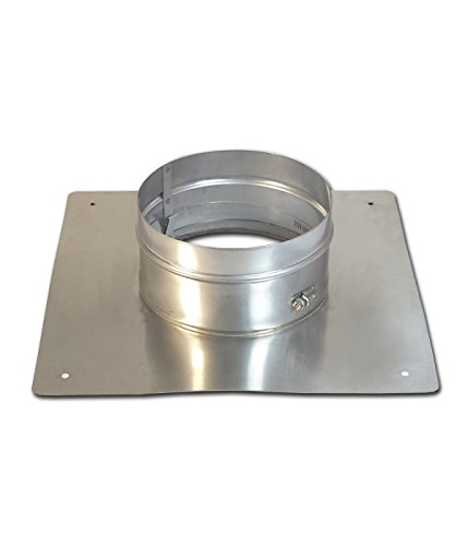 Rockford Chimney Supply 316 Stainless Steel Flexible Chimney Liner Insert Kit, 6 Inch x 30 Feet