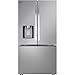 LG LRRXC2606S 26 Cu. Ft. Stainless Counter-Depth French Door Smart Refrigerator