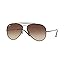 Gunmetal/Brown Gradient Dark Brown
