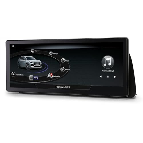 Erisin 10.25 Qualcomm 8-Core 4GB+64GB Android 14 Autoradio per Audi Q5 (2009-2016) Supporta GPS Navigatore IPS Screen OEM Radio Senza fili CarPlay Android Auto Bluetooth 5.1 WiFi RDS TPMS DAB+ Canbus