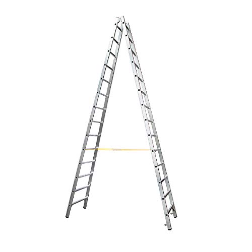 Preisvergleich Produktbild Zarges 40315 Coni B - LM-Stehleiter 2 x 14 Sprossen