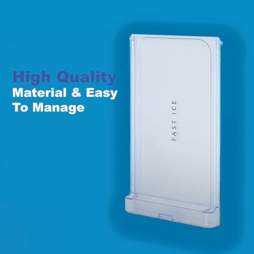 Image of Freezer Door /Refrigerator Compatible for Whirlpool Single door Gen-y | Transparent (Round Lock) Match (Size 36x18.8CM) Replacement Parts