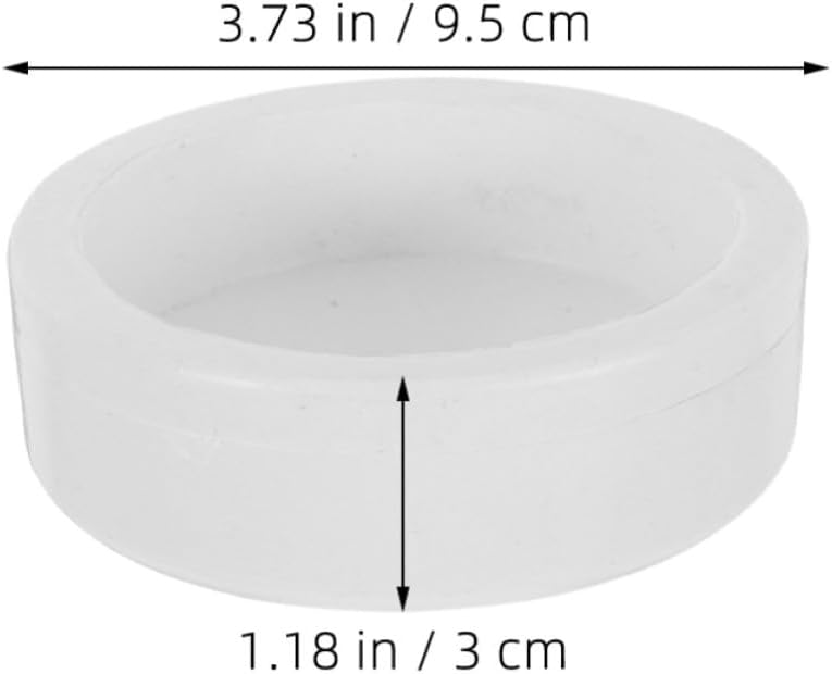 2 Piece Manual Grain Mill for Wheat and Pepper Plastic White