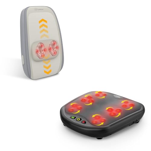 Masajeador Shiatsu para Pies con Calor y Masajeador para Espalda Snailax miniatura 1