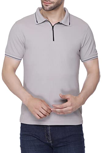 Image of Colors & Blends - Men's Activewear Zipper Polo
