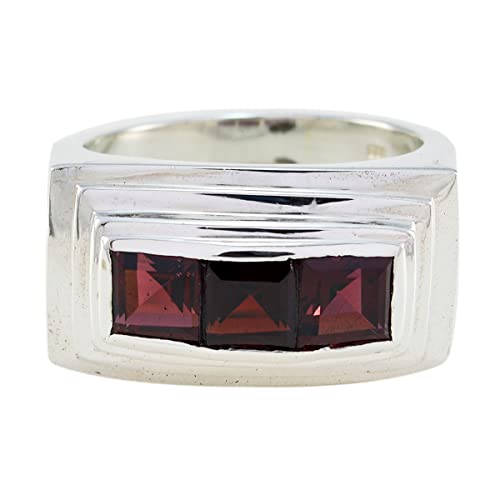 Bague pour femmes et hommes en argent 925 carrée House of Rings