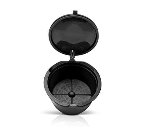 Healthy clubs 3 Capsulas Recargables Rellenables Reutilizables Para Cafeteras Dolce Gusto + 1 Cucharita De Cafe Regalo (Color 2)