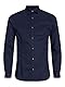 JACK & JONES Herren Freizeit Hemd JJPRPARMA Slim Fit Weiss Blau Schwarz XS-XXL, Größe:XS, Farbe:Navy Blazer SUPER Slim 12097662