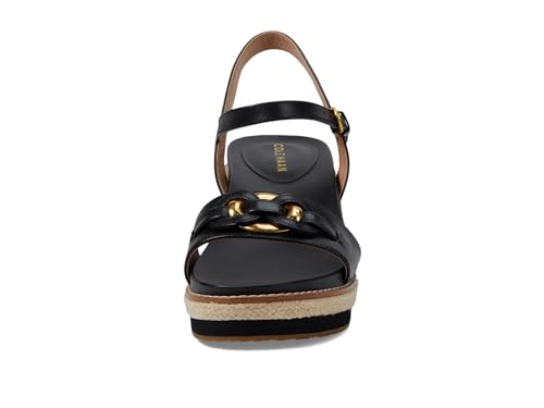 Image of Cole Haan Women's 75mm Cloudfeel Espadrille Link Wedge | Casual Sandals