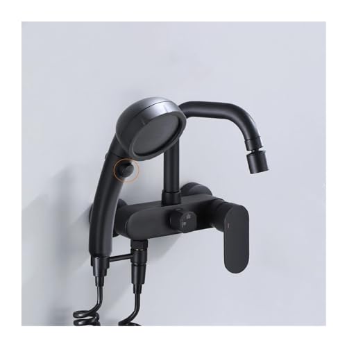 Grifo for bañera mezclador pared con ducha mano kit completo 3