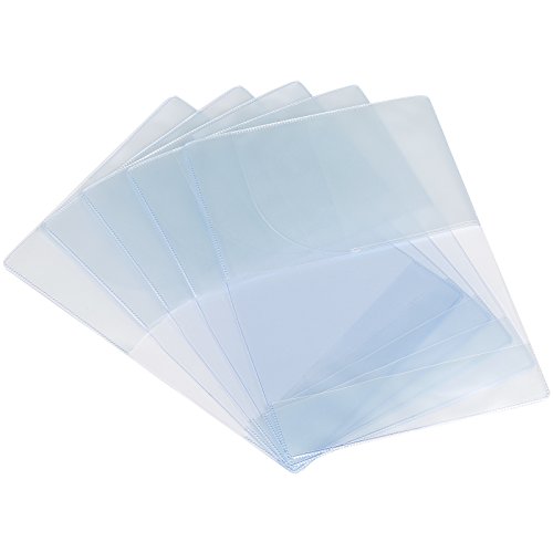 Kesoto 5 Pack Passport Cover Protector Case Clear Plastic Vinyl Id Card Holder #TOP4
