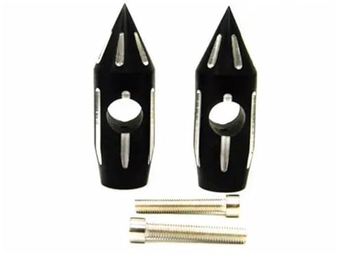 Rehausseurs de guidon moto 25 mm en alliage robuste pour custom chopper et cruiser premium