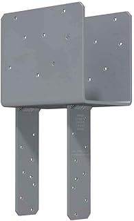 Simpson Strong-Tie ECCQ5-8SDS2.5 - End Column Cap w/SDS Screws - Gray Paint