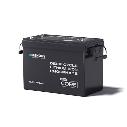 レノジー RENOGY 12V 300Ah Coreシリーズ Mini リン酸鉄リチウムイオンバッテリー...