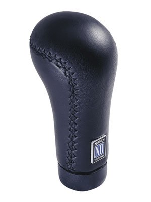 パーツ NARDI ND Nardi ND Classic Black Perforated Leather Red Stitch 360mm