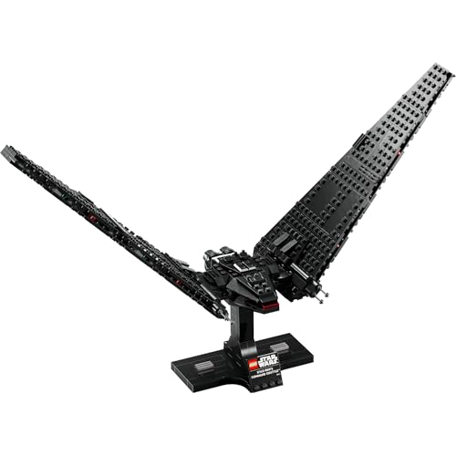 Image of LEGO Star Wars Kylo Ren's Command Shuttle, Buildable Starship Model Kit 75406 Building Blocks for 18+ Gift