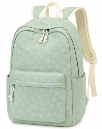 Image of BTOOP School Backpack for Teens Large Cute Bookbag Lightweight 15.6 inch Laptop Bag for Girls Women Casual High School College