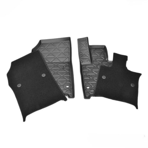 アルファード ヴェルファイア 40系 3D デュアルマット ラバー 1列目 3Dマット+フロアマット ガソリン車/ハイブリッド車 ブラック 防水 防汚 防傷 カスタム