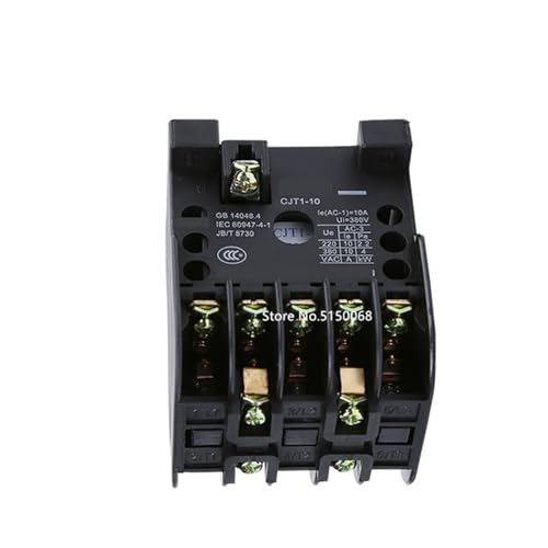 Contacteur CJT1-10 bobine AC 220V pour armoire electrique triphasee