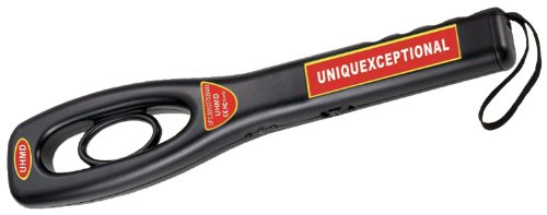 UniquExceptional UHMD Hand-Held Security Metal Detector (Black)