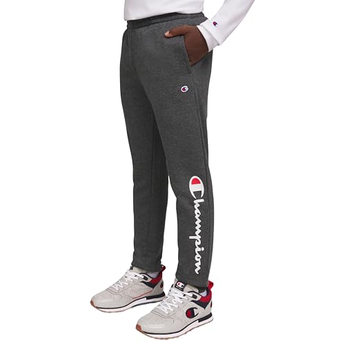 Champion Boys Sweatpant Heritage Collection Slim Fit Brushed Fleece Boys Joggers for Kids