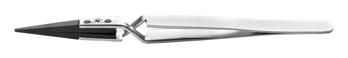 TWEEZER, prosty/okrągły, 125 mm, pęseta i końcówki zastępcze, ilość 1 | 2AXCFR.SA